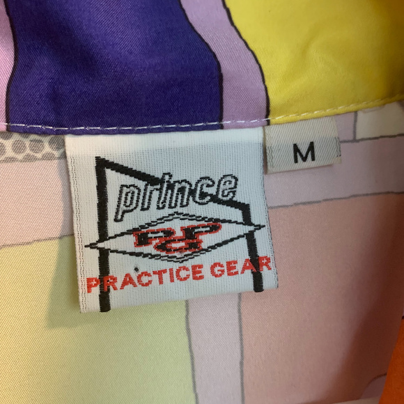 Vintage 90s Retro Prince Lightweight Track Jacket - Picture 2 of 8